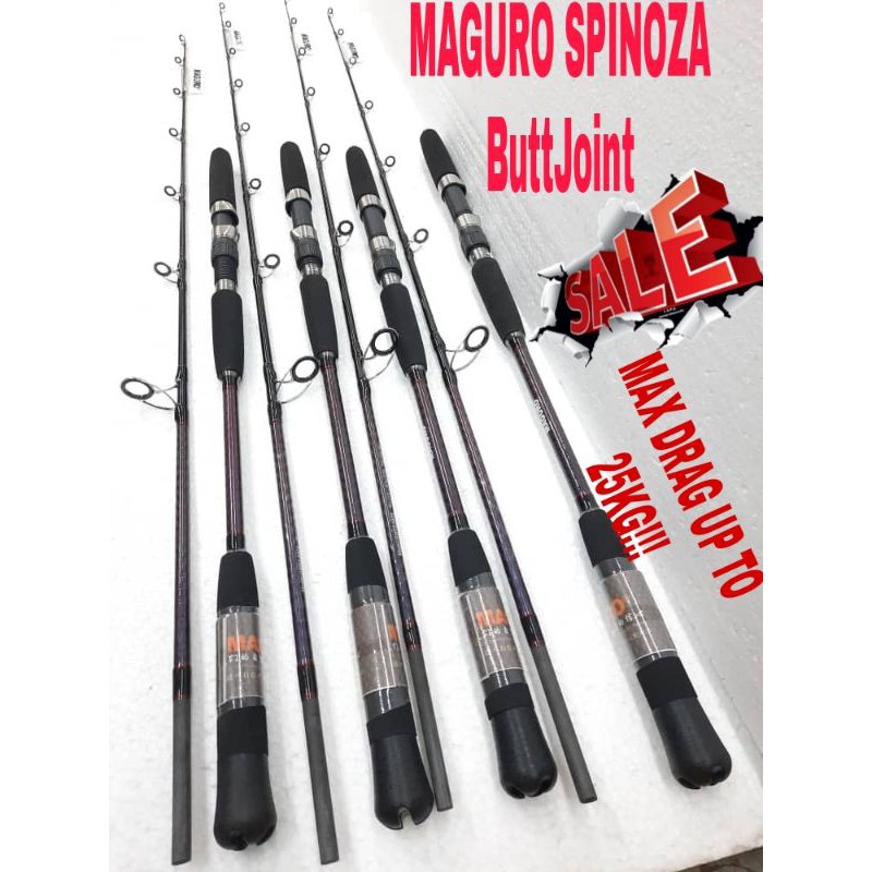 MAGURO SAMURAI SOLID CARBON JIGGING BOTTOM ROD