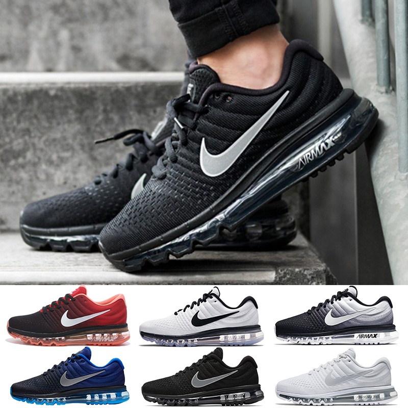 COD Ready stock Nike air max 2017 sports shoes unisex running shoes Korean version jogging berjoging kasut rEYJ Shopee Malaysia