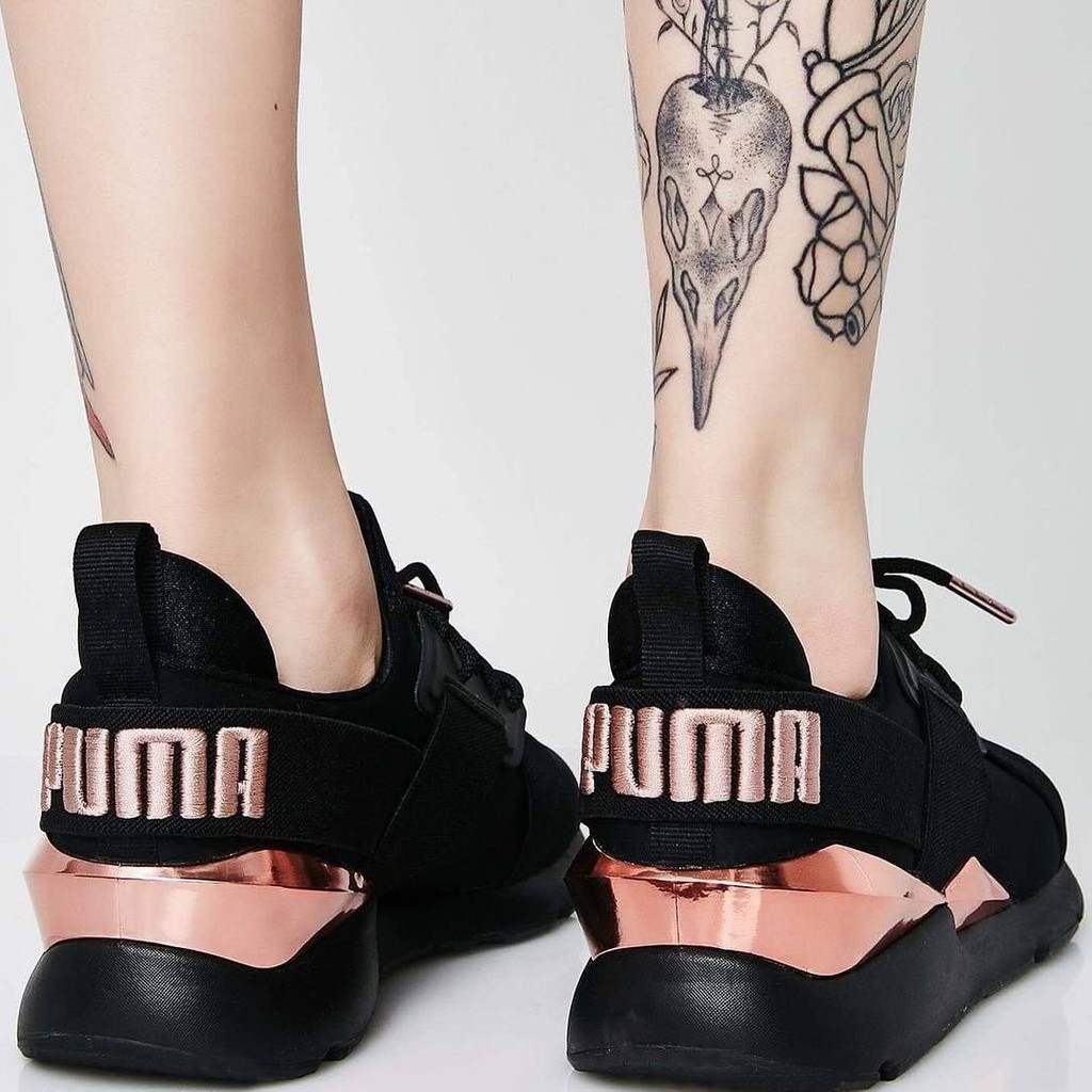 Puma muse metal on sale shoes