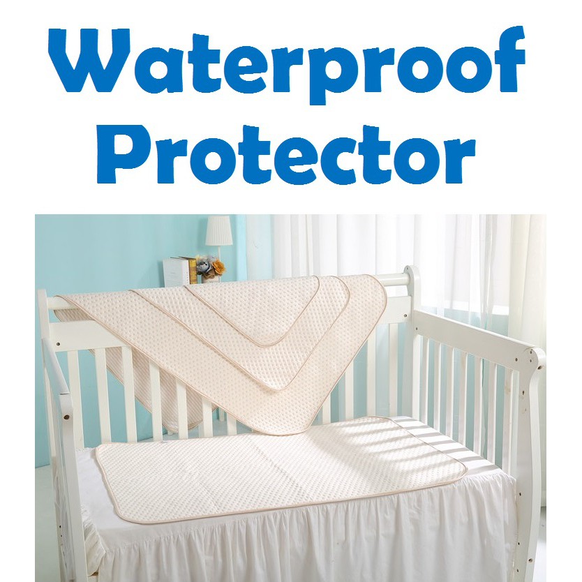 Breathable cot hotsell mattress protector