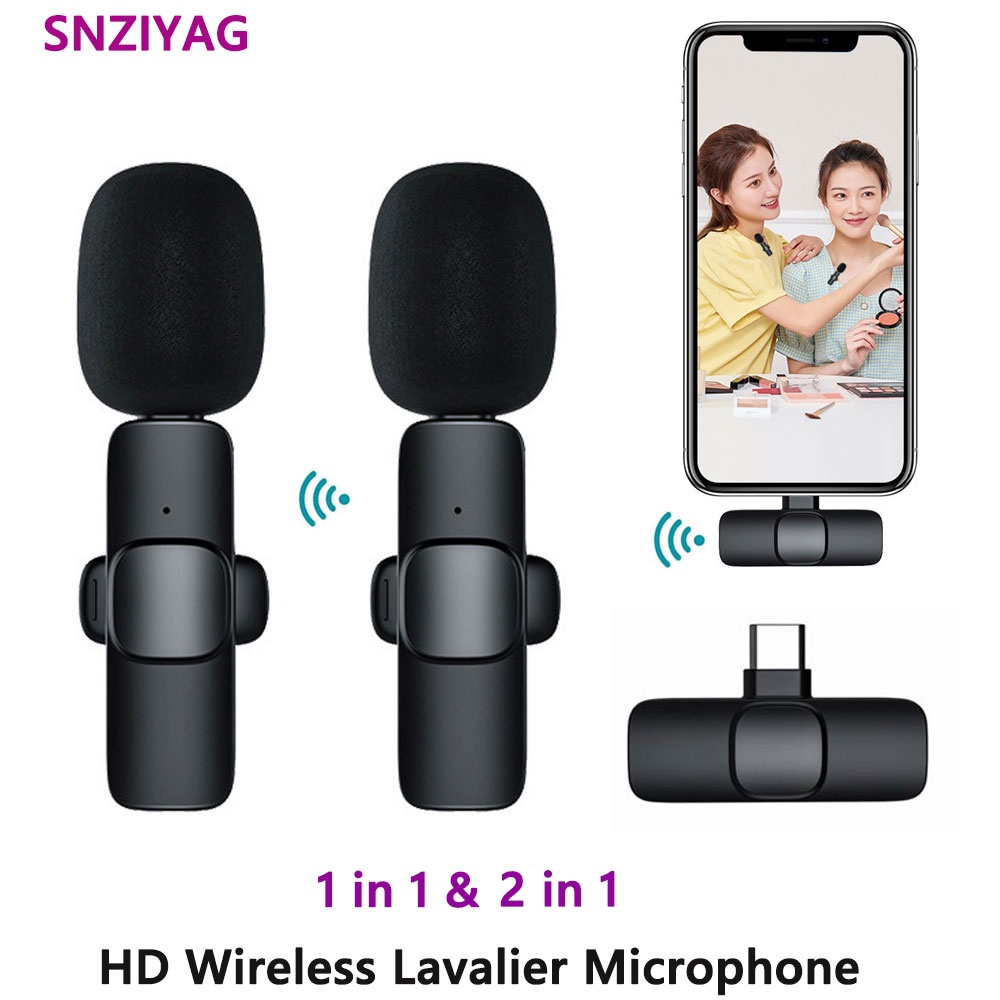 Lavalier wireless microphone for iPhone, Android, live broadcast, video  game and mobile phone | Shopee Malaysia