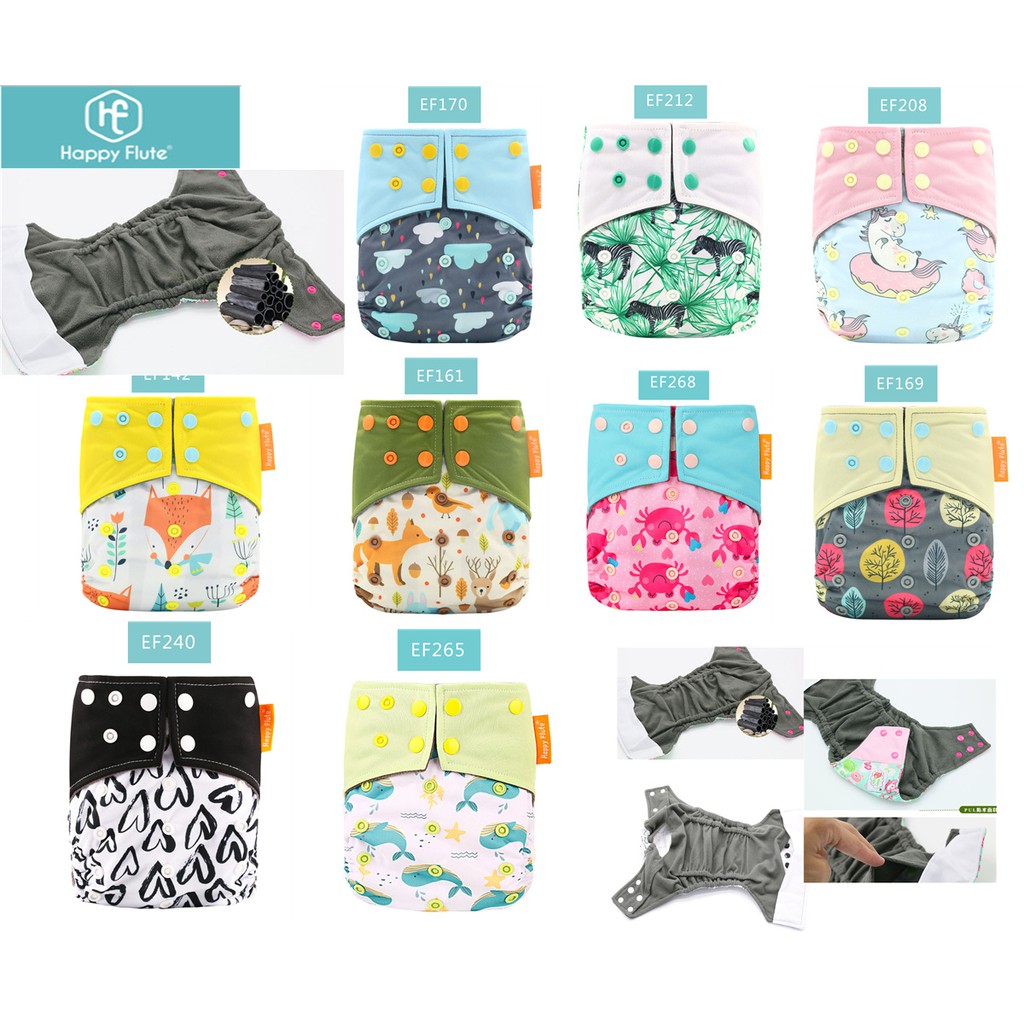 Happy flute sale pocket diapers