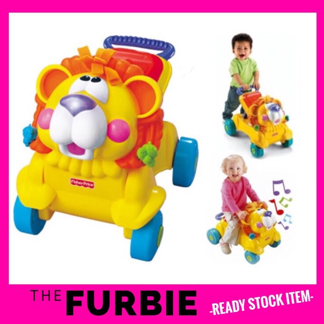 Fisher price best sale walker lion