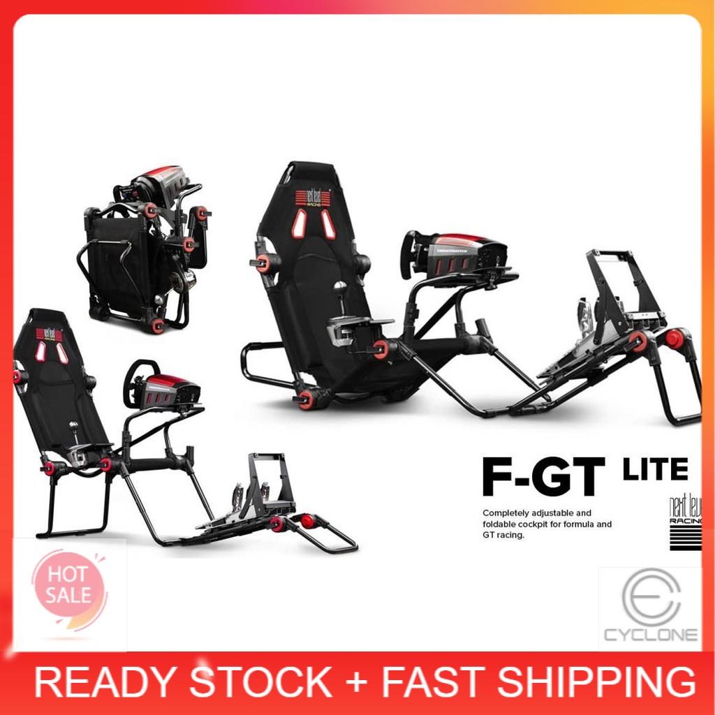Next Level Racing F-GT Lite Formula and GT Foldable Simulator Cockpit  (NLR-S015)