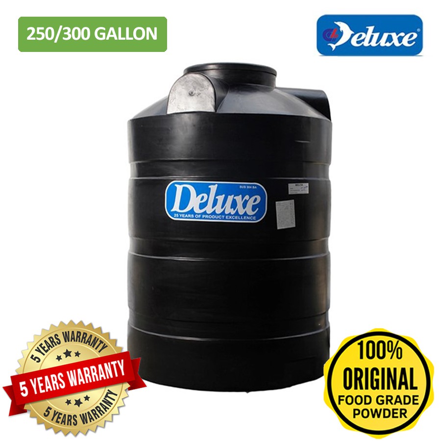 250 300 Gallon Deluxe Rainharvest Water Tank Tangki Air Shopee