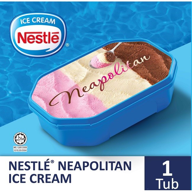 NESTL Neapolitan Ice Cream 1 Tub 1.5L Shopee Malaysia