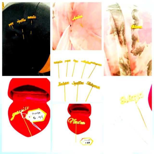 Pin tudung emas 916 new arrivals