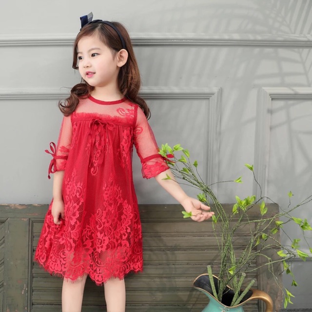 Children shop lace dress