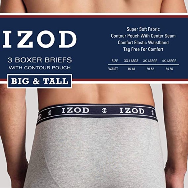 Men Plus Size XXXL Boxer Brief Super Big Underwear