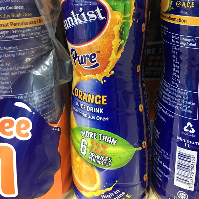 Sunkist deals orange juice