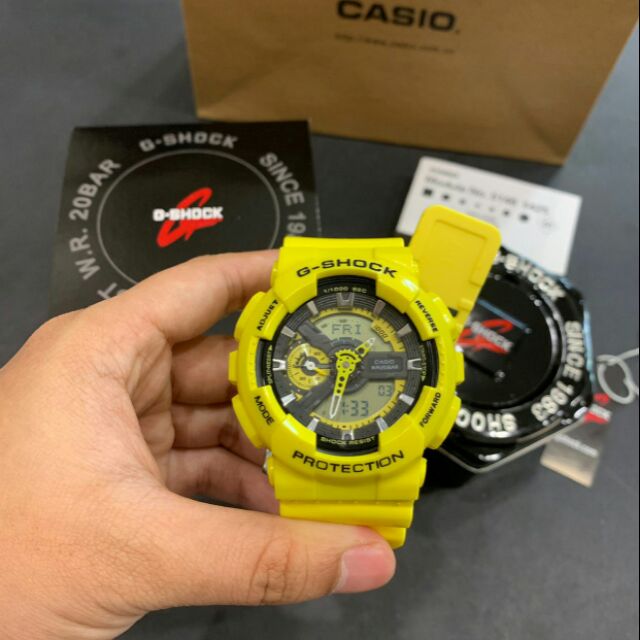 G shock cheap ga 110 yellow