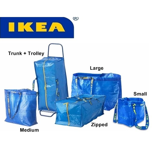 Ikea folding shopping discount bag