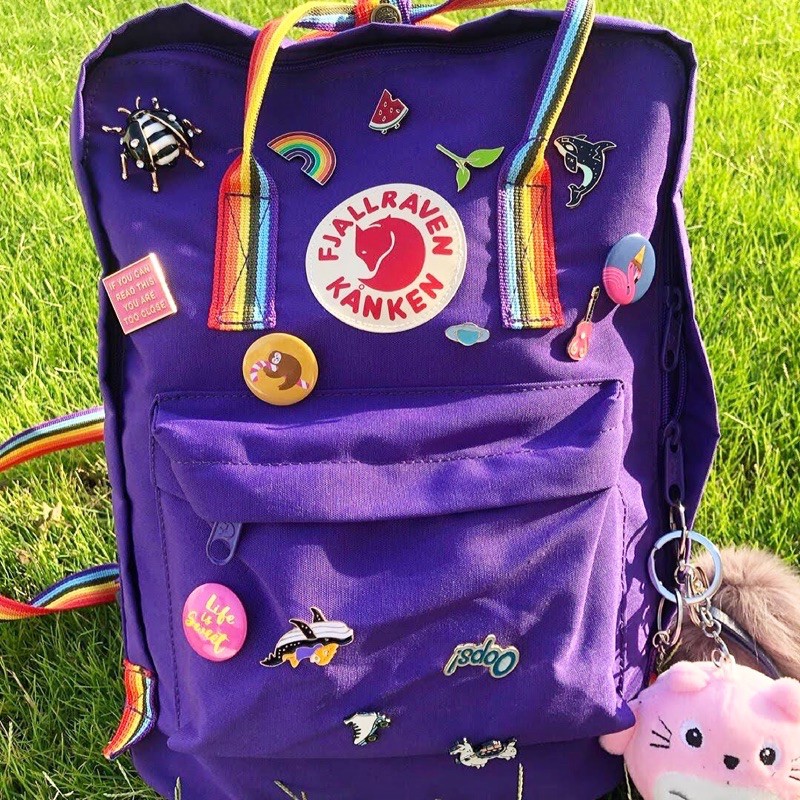 Kanken rainbow online purple