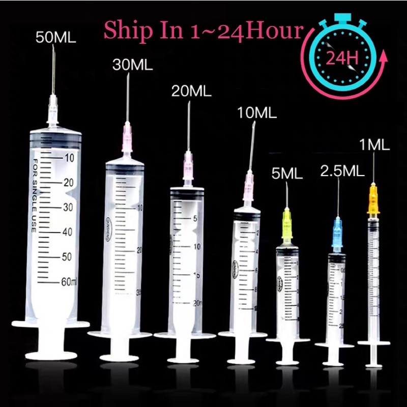 5ml Plastic Syringe Screw Needle - InexPens