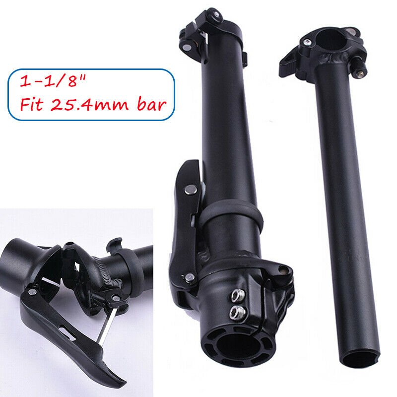 Folding bike store handlebar stem