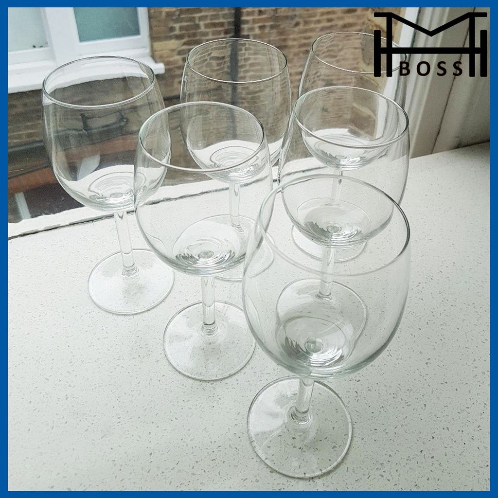 SVALKA Wine glass, clear glass, 20 oz - IKEA