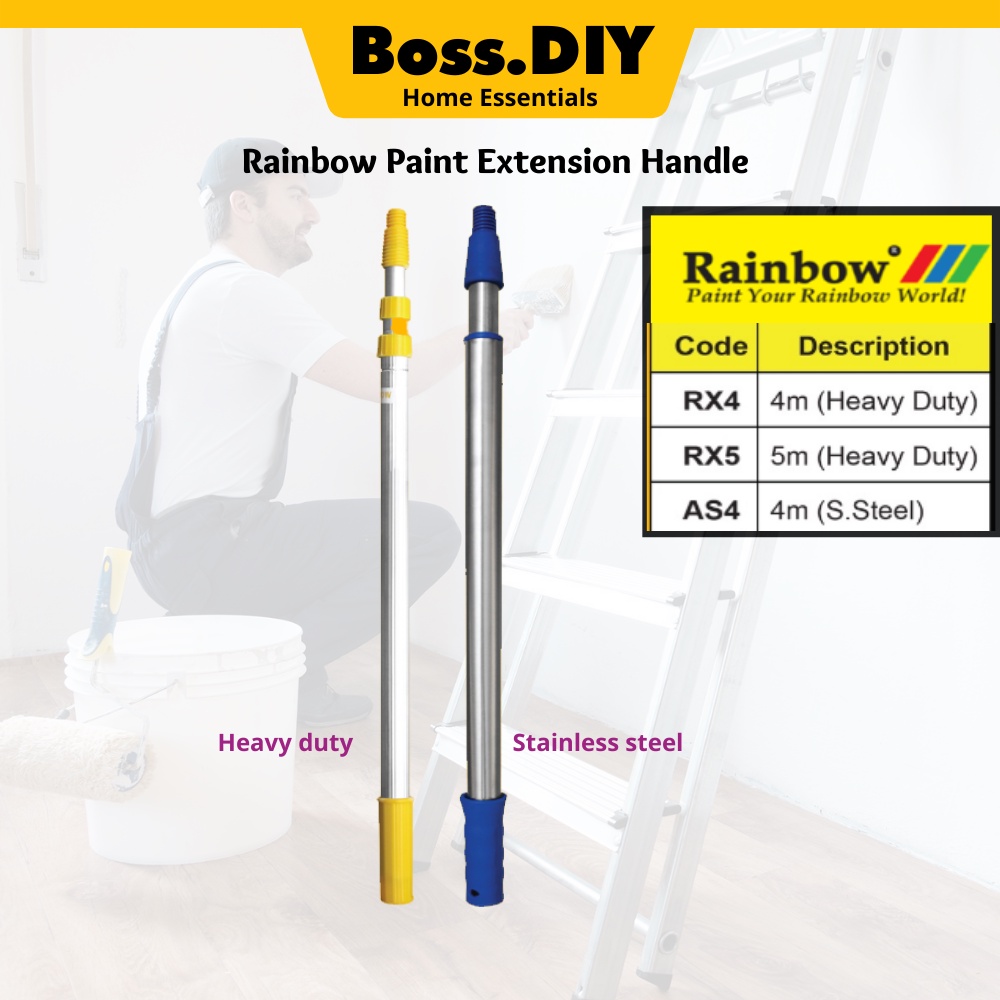 4m 5m 6m Adjustable Telescopic Aluminium Extension Pole
