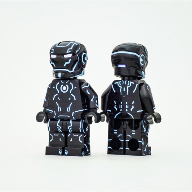 Black iron cheap man lego