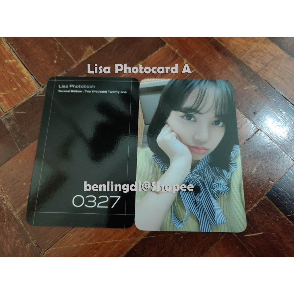 READYSTOCK] LISA LALISA / PHOTOBOOK [0327] V2 KTOWN4U POB