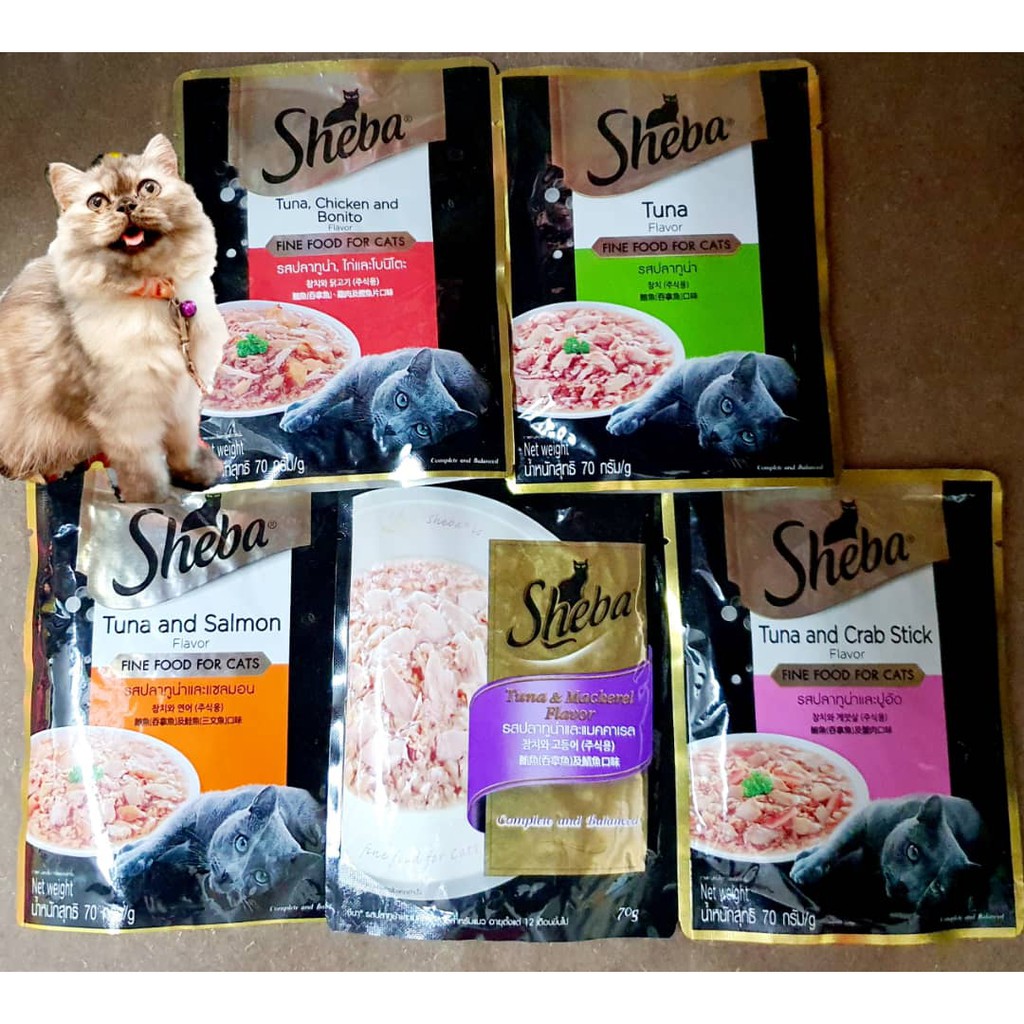 Sheba cat outlet food sticks