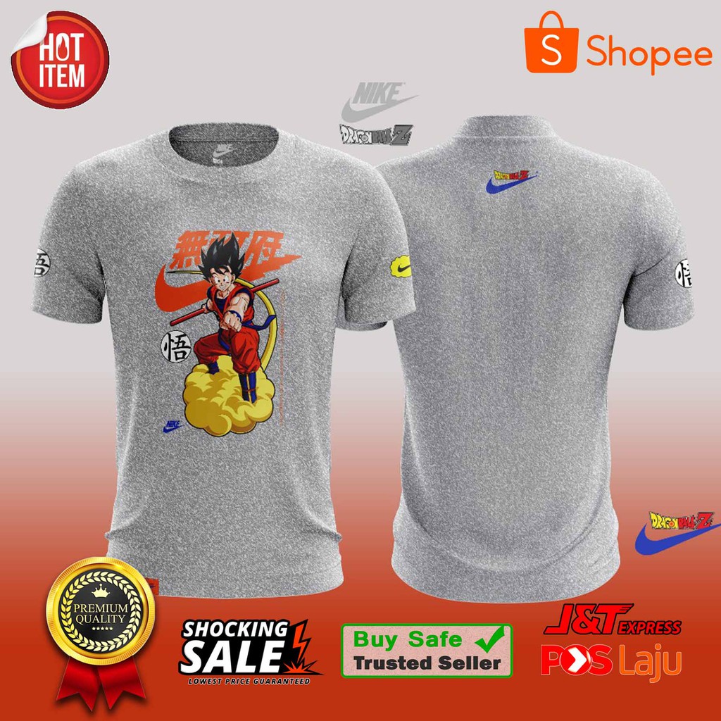 Nike dragon ball z hotsell t shirt