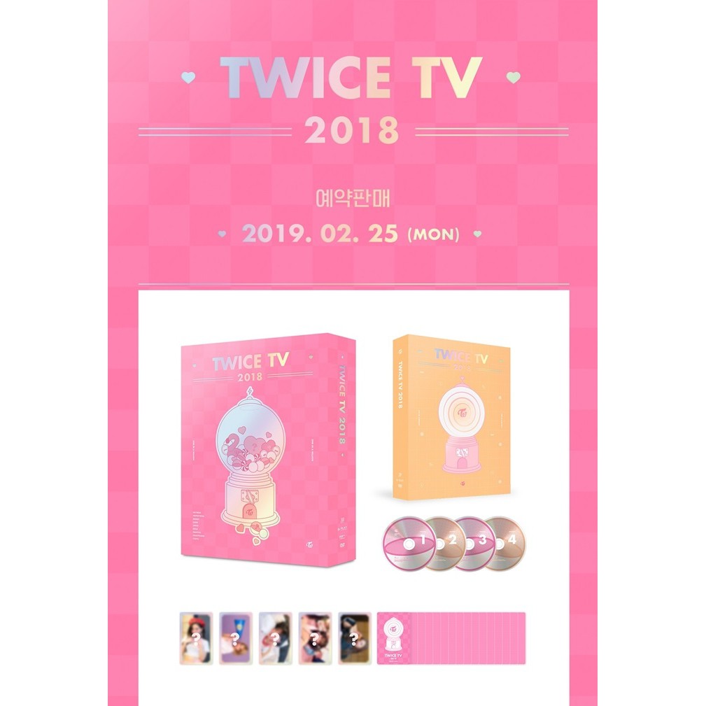 TWICE - TWICE TV 2018 DVD | Shopee Malaysia