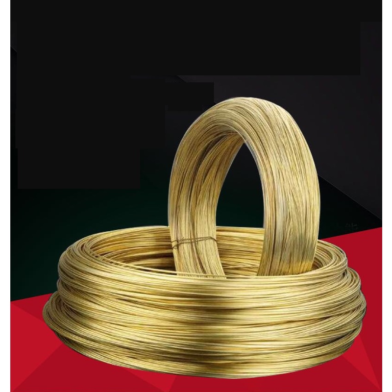 10 Meter Brass wire H62 wire brass bar 0.5mm-5mm copper wire round