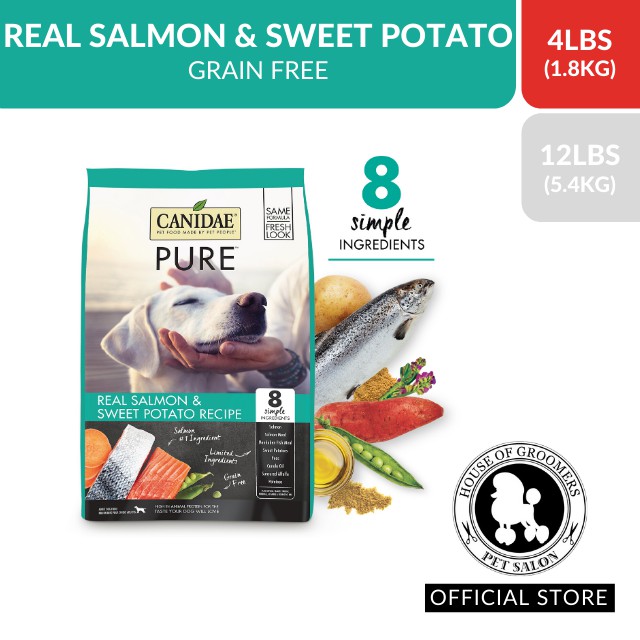 Canidae grain free pure fresh outlet salmon dry dog food