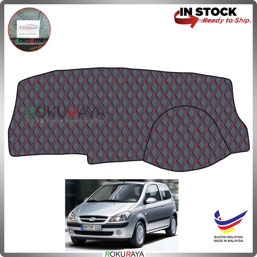 Hyundai Getz RR Malaysia Custom Fit Dashboard Cover RED LINE
