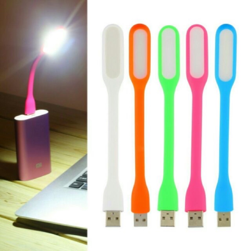 Flexible USB LED Lighting for Laptop /Powerbank (Lampu USB)W Book Light for  Power Bank Bendable