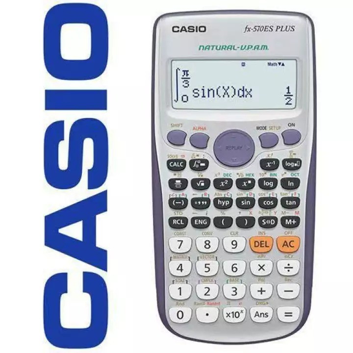 Ready Stock!! Casio Scientific Calculator FX-570ES Plus 417 Functions