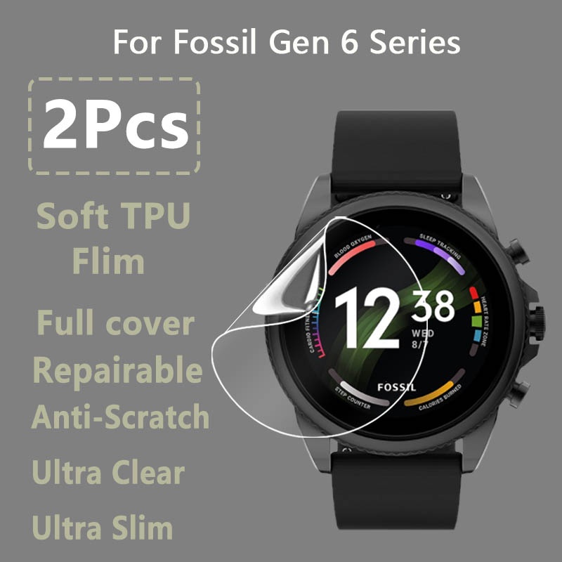 Ultra Clear Screen Protector For Fossil Gen6 Gen 6 42mm 44mm