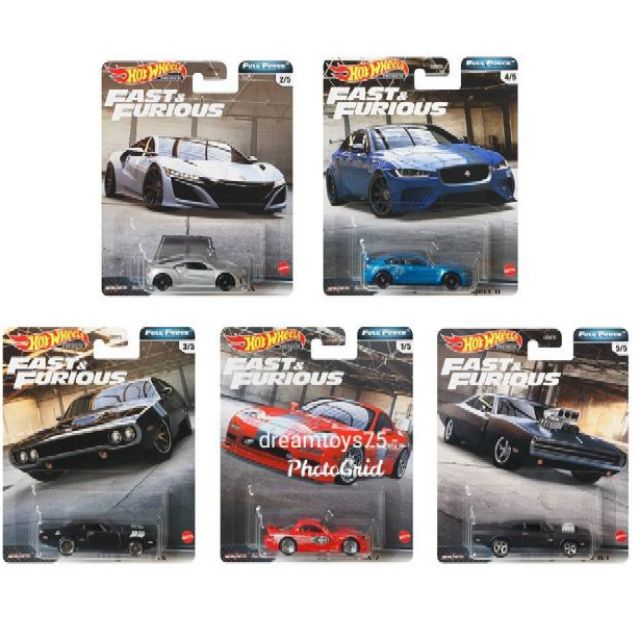 HOT WHEELS (READY STOCK) CAR CULTURE FAST & FURIOUS (WAVE H) FULL