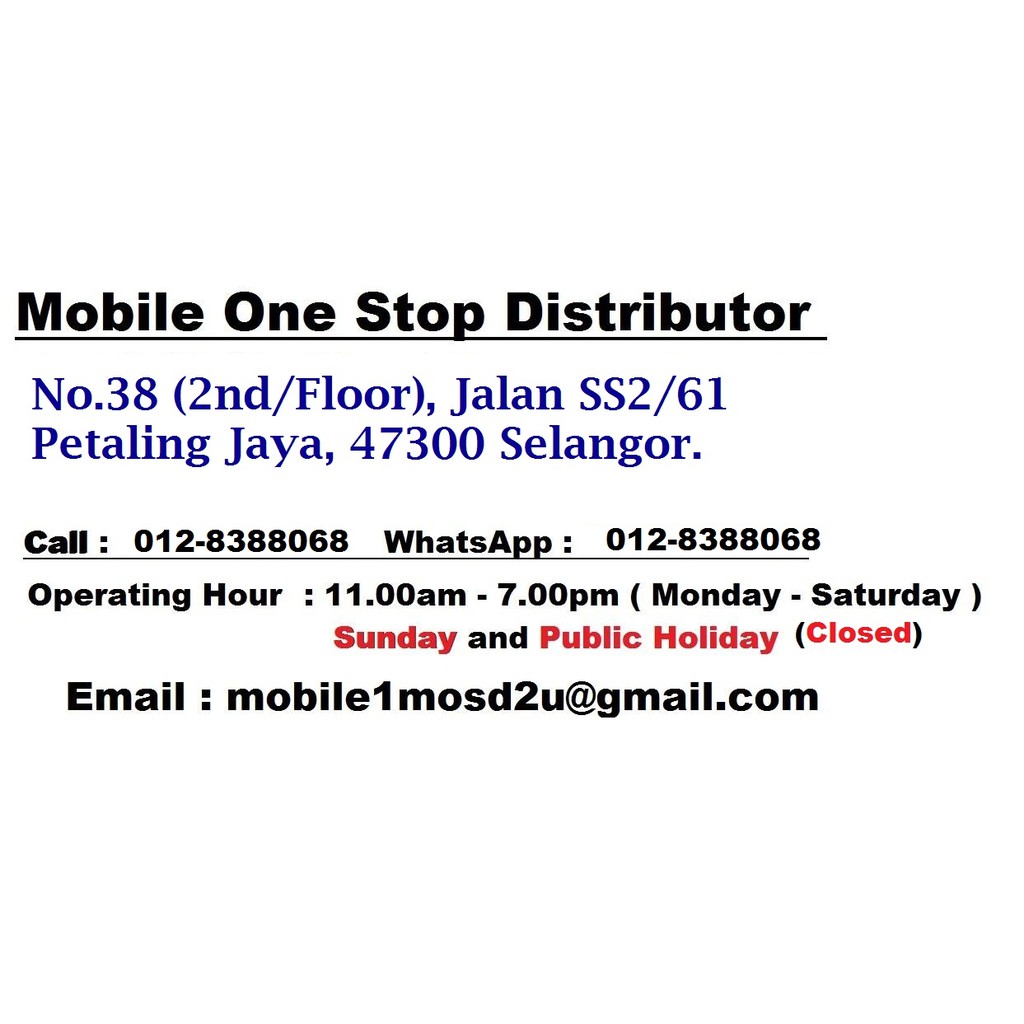 Mobile One Stop, Online Shop Shopee Malaysia