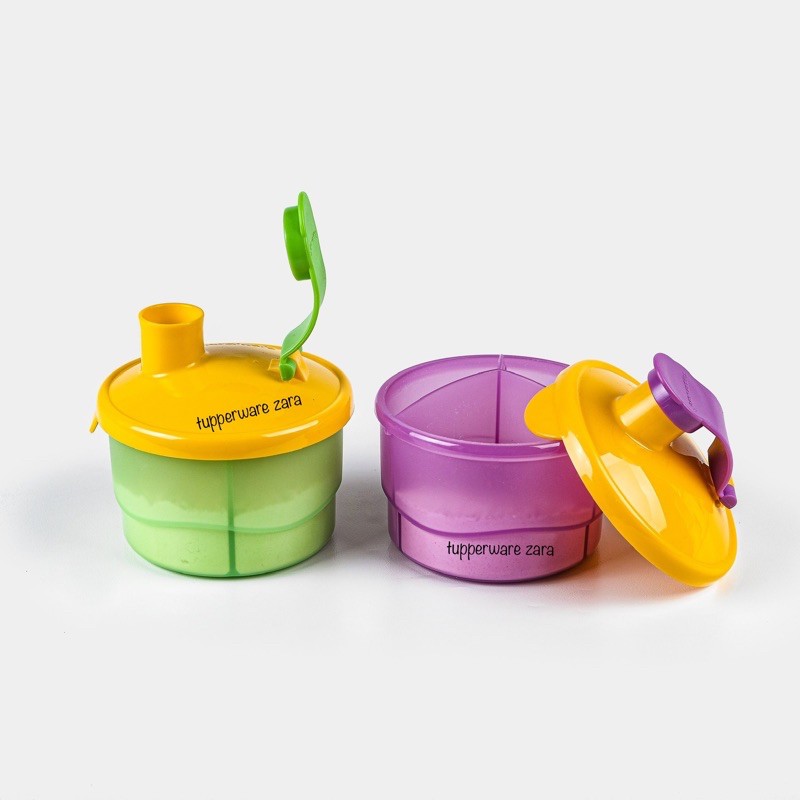 Tupperware baby store milk powder container