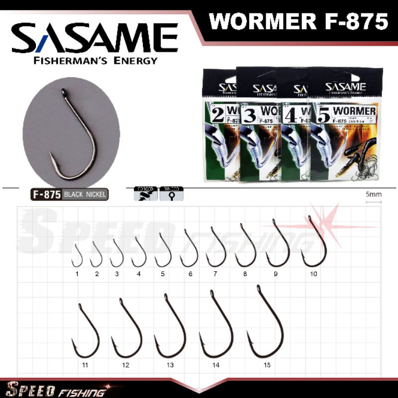 Sasame Wormer Hooks