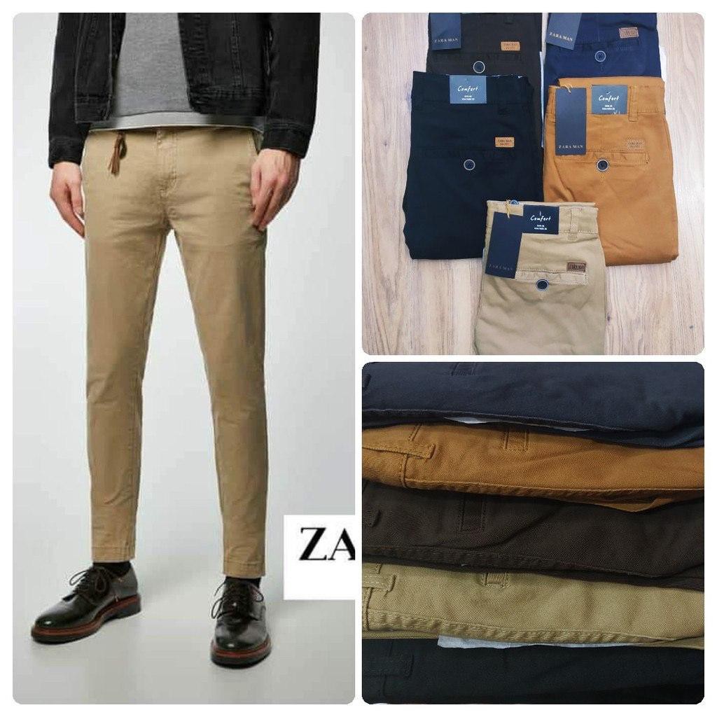 Zara hotsell pants men