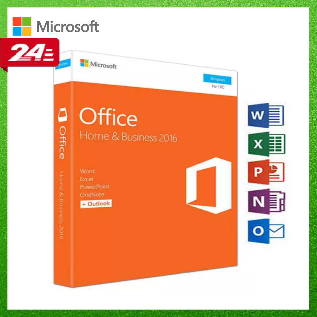 Microsoft Office Home & Business 2016 Retail Pack | Shopee Malaysia
