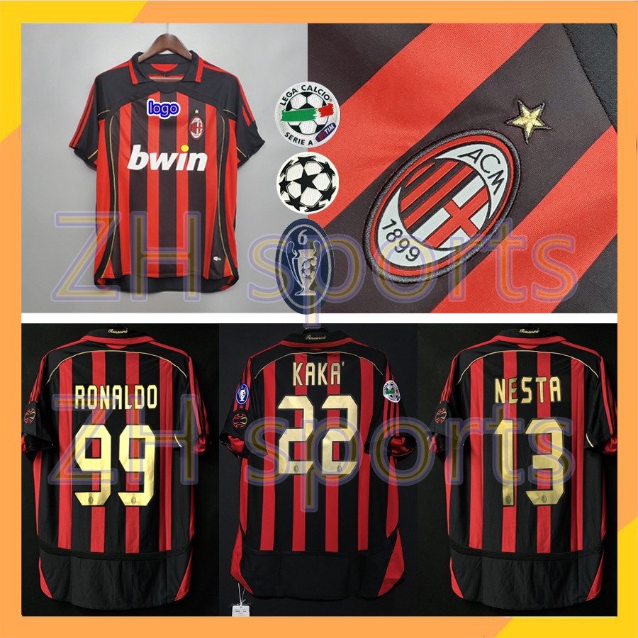 Milan best sale jersey 2007