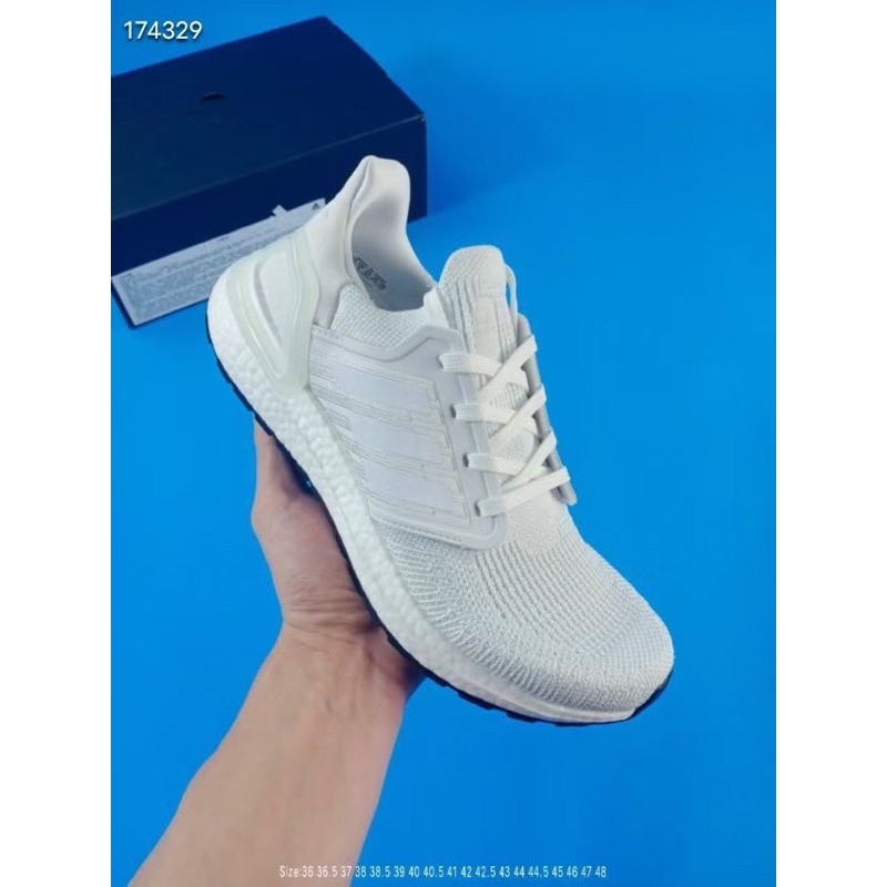 Ultra boost 20 consortium triple clearance white