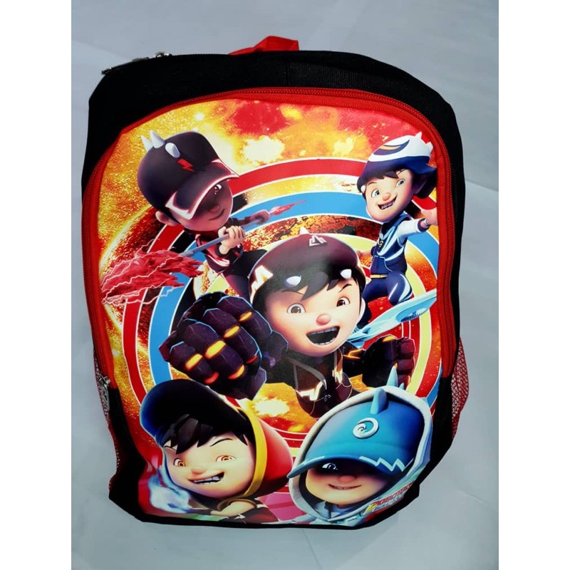 BOBOIBOY BEG SEKOLAH RENDAH BOBOIBOY SCHOOL BAG BACKPACK SAIZ