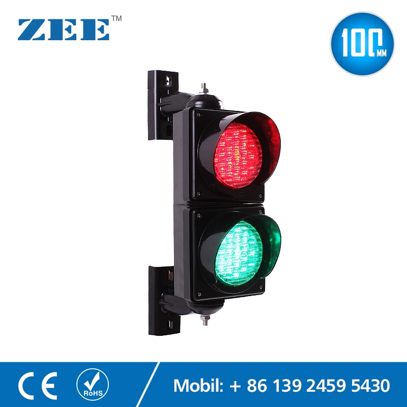 4 inches 100mm LED Traffic Light Lamp Red Green Traffic Signal