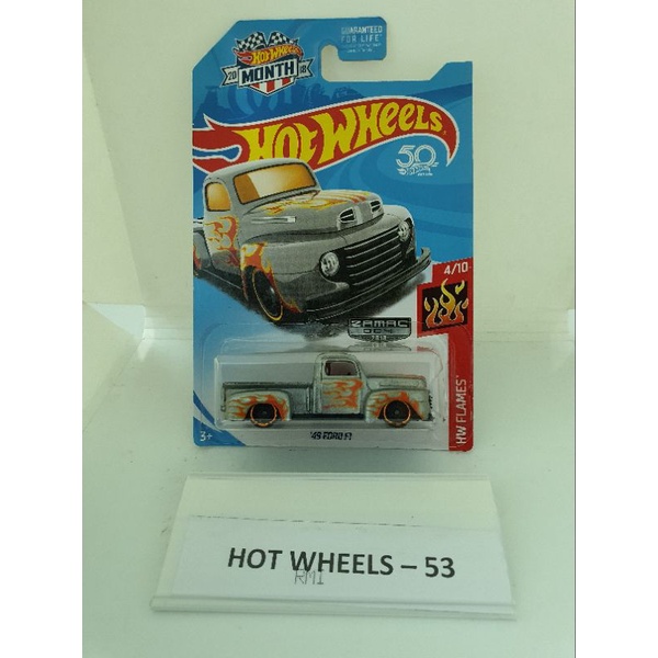 HOT WHEELS ZAMAC 49 FORD F1 - WALMART EXCLUSIVE [ CRACK BLISTER ]