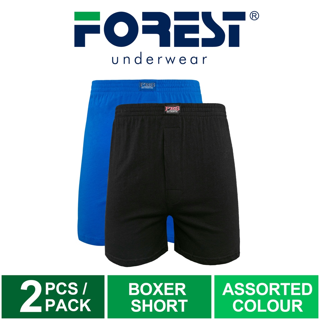 1 Pc) Forest Men Boxer 100% Cotton Men Underwear Boxer Lelaki Assorte –  Forest Clothing