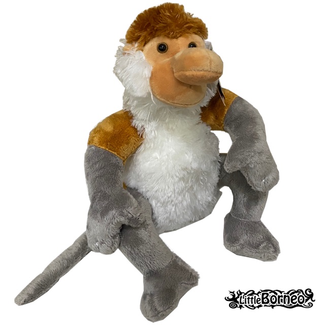 Proboscis Monkey 23cm Plush Toy Soft Toy LittleBorneo Borneo