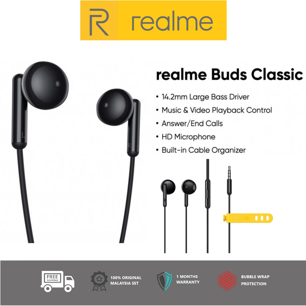 Realme earphone classic hot sale