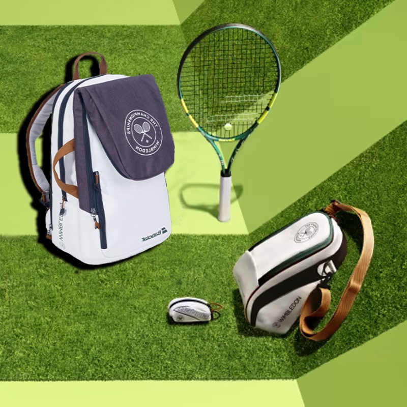 Babolat Backpack Pure Wimbledon New Limited Commemorative Tennis bag 3 Pack Tennis Rackets