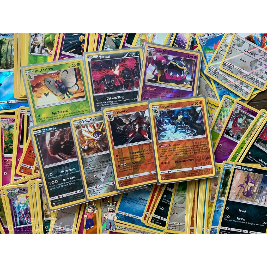 HOLO Ultra Beast GX LOT - 10 Cards - Custom Pokemon Card Lot - Random