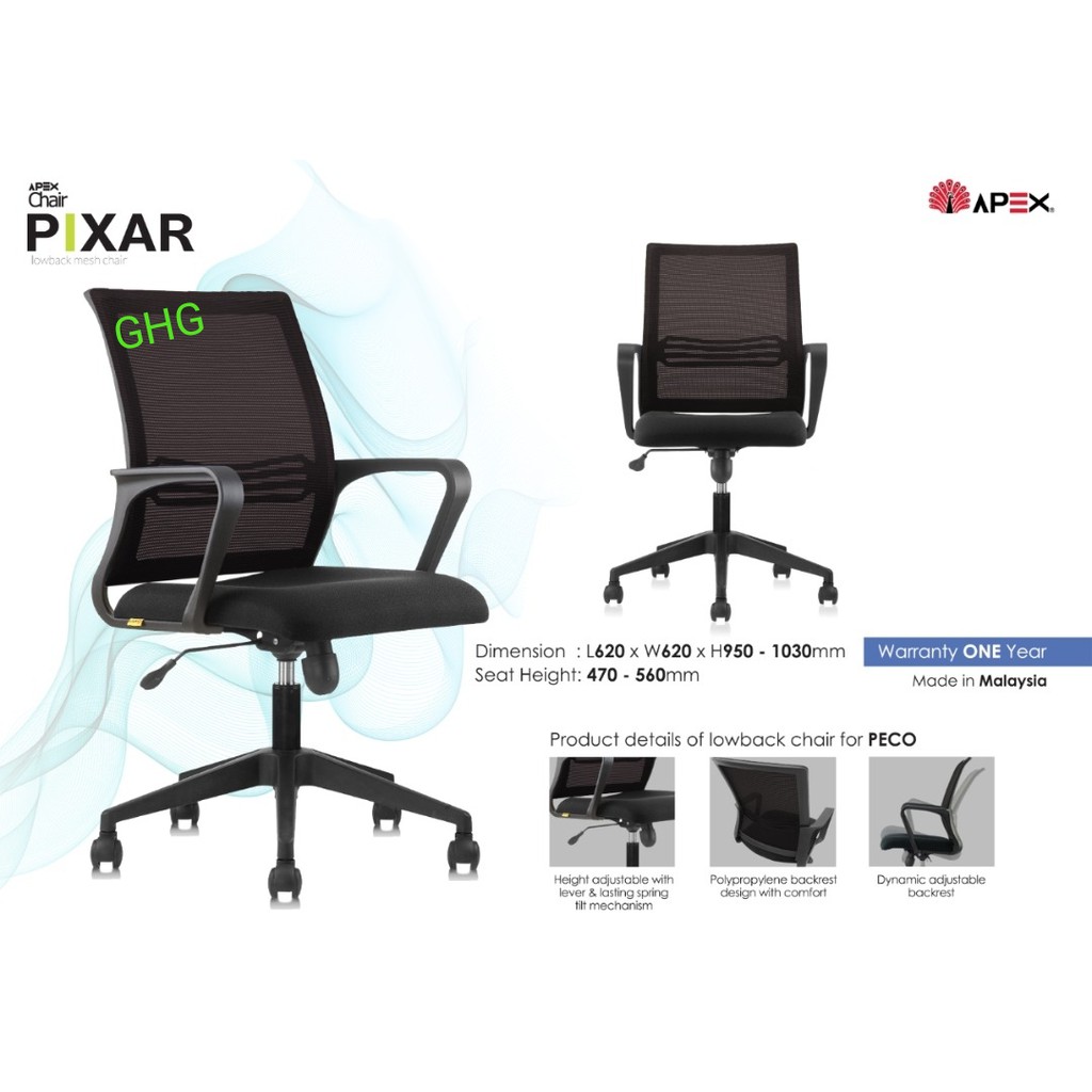 Apex executive discount reclining office chair