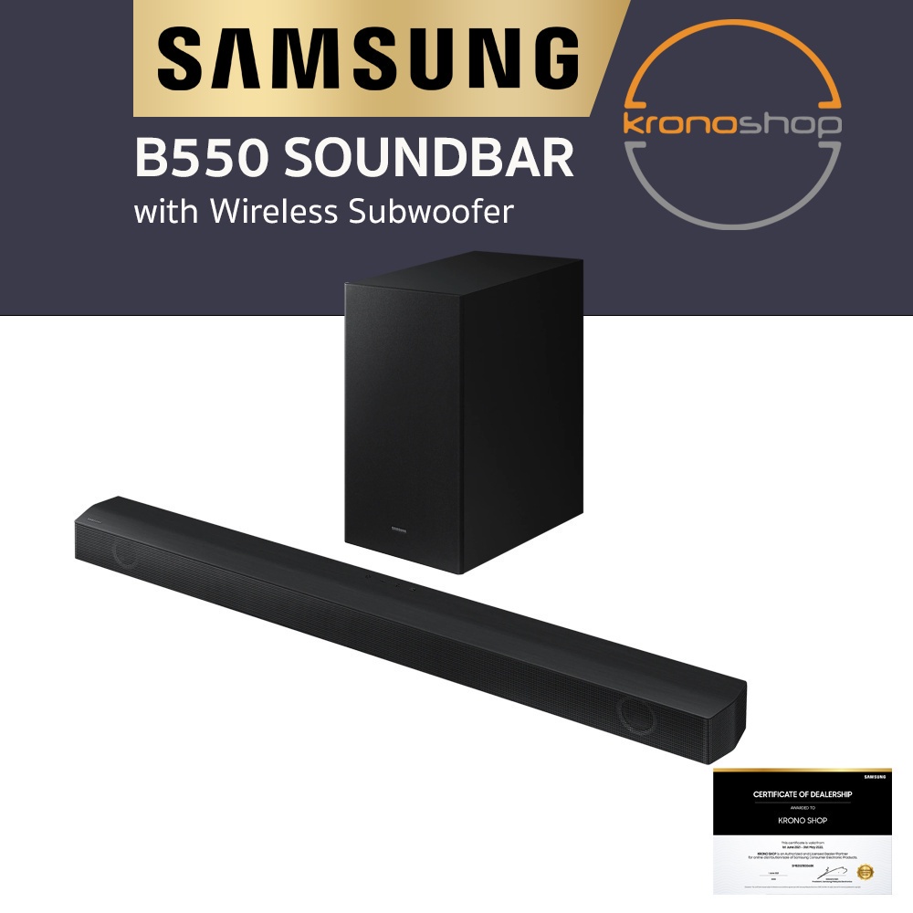 Barra de Sonido Subwoofer Samsung HW-B550